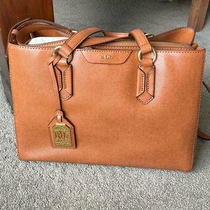 Brown LRL Ralph Lauren Purse NWOT